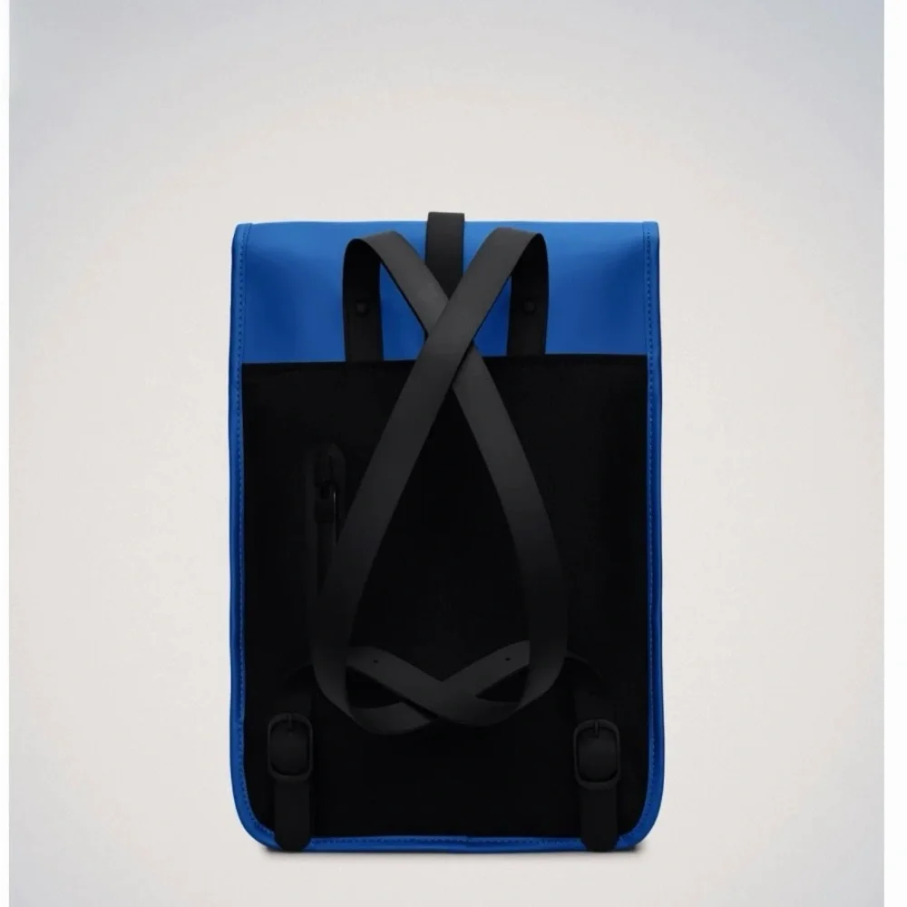 Rains Stylish Storm (Blue) Backpack Mini